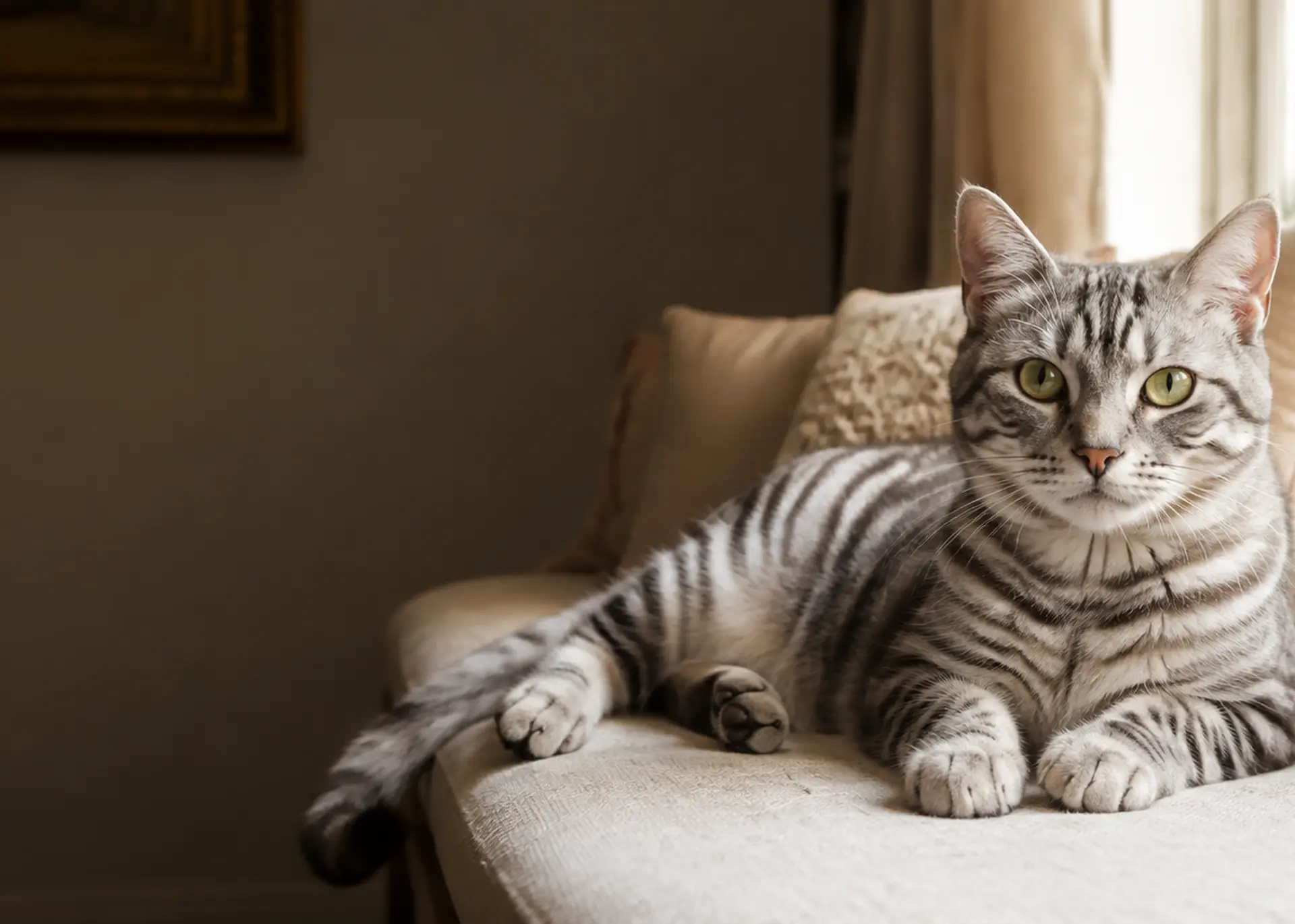 Chat représentant l’univers chats
